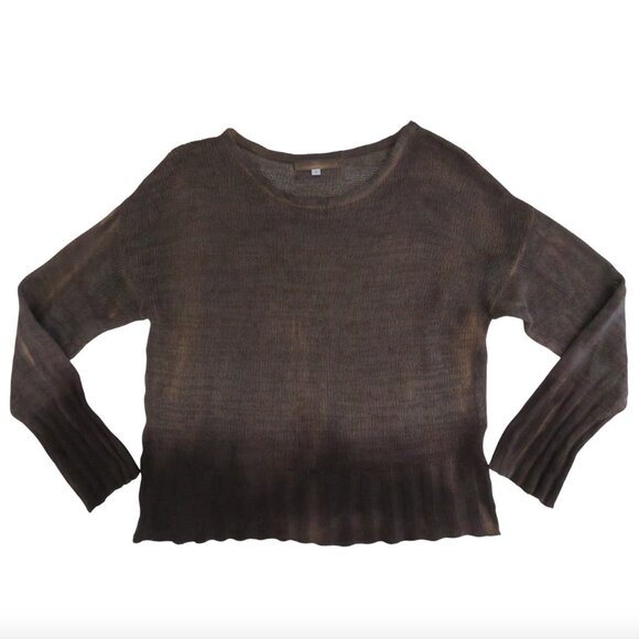 MARIKA CHARLES Ombre pullover sweater sz 1 S - Picture 3 of 5